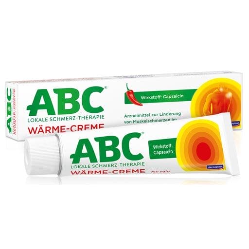 ABC heat cream, muscle pain in the spine, chili pepper, blood circulation UK