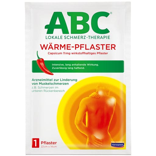 ABC heat plaster Capsicum UK