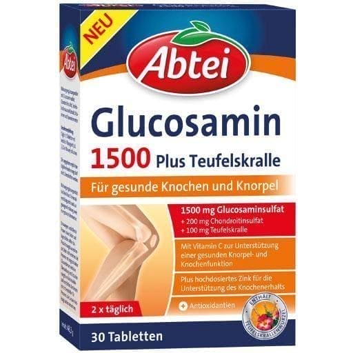 ABTEI Glucosamine 1500 tablets 30 pc UK