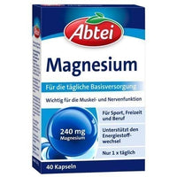 Abtei Magnesium capsules 40 pcs UK