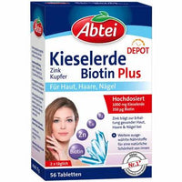 ABTEI Silica, Biotin Plus tablets,Titanium dioxide free UK