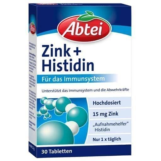 ABTEI zinc + histidine tablets 30 pc UK