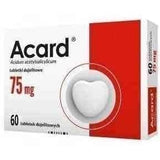 ACARD 75mg x 60 tablets, coronary heart disease UK