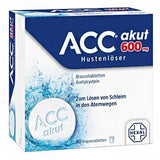 ACC acut 600 acetylcysteine effervescent tablets UK