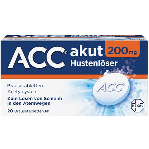 ACC acute 200 effervescent tablets UK