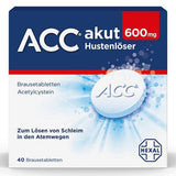 ACC acute 600 effervescent tablets UK