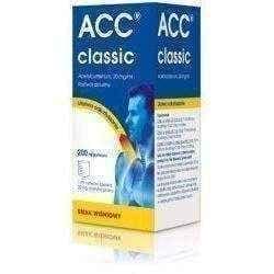 ACC Classic 20mg / 200ml 1ml solution, good acc 200 for toddlers UK