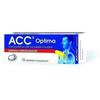 ACC optima, respiratory diseases, acetylcysteine UK