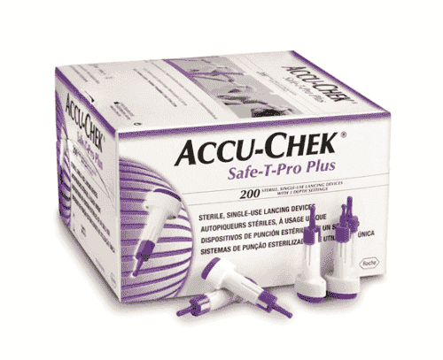 Accu-Chek Safe-T-Pro Uno Disposable lancets UK