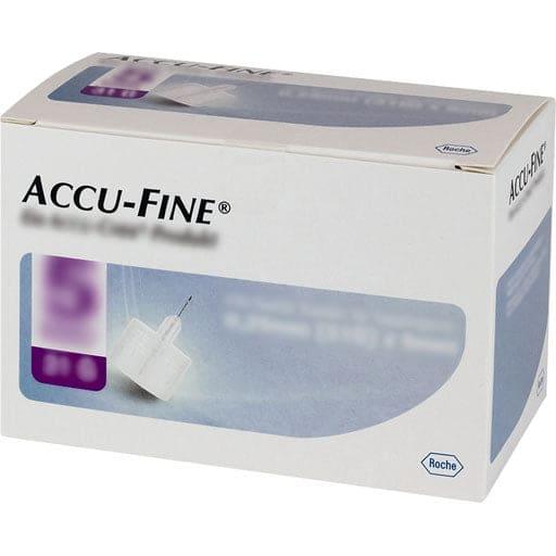 ACCU FINE sterile needles for insulin pens 5 mm 31 G UK