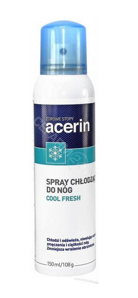 ACERIN Cool Fresh Cooling Spray for swollen and tired legs UK