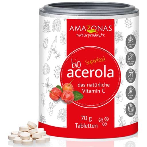ACEROLA 100% organic natural Vitamin C lozenges UK