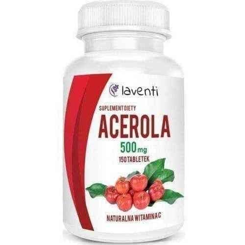 Acerola 500mg x 150 tablets UK