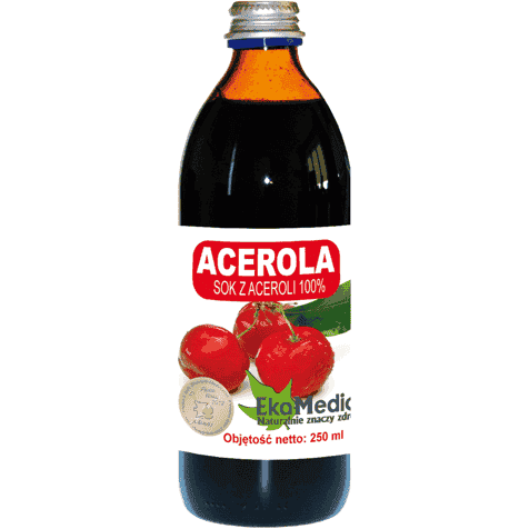 ACEROLA acerola juice 100% 500ml a juice rich in vitamin C UK