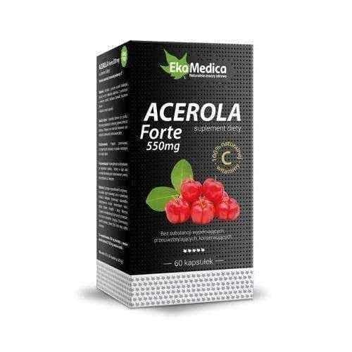 Acerola Forte 550mg x 60 capsules UK