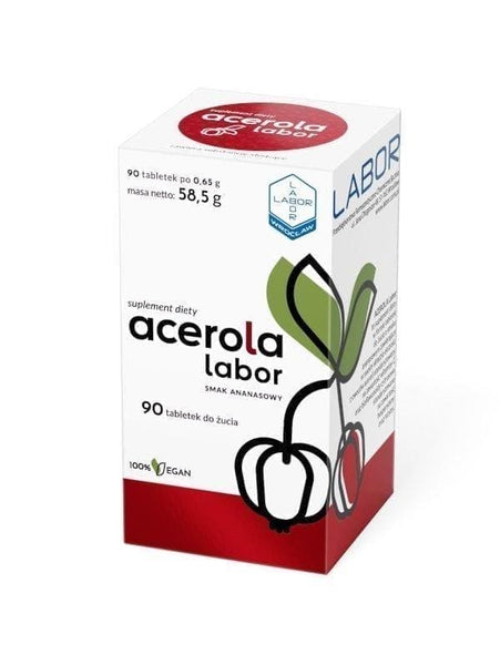 Acerola Labor 90 chewable, hesperidin and rutin UK