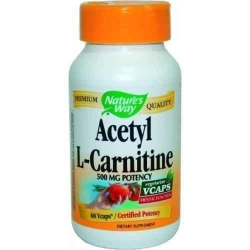 Acetyl L-Carnitine, 500 mg 60 capsules UK