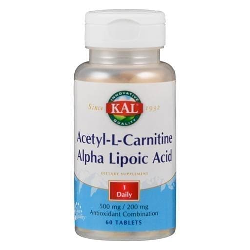 ACETYL-L-CARNITINE & ALPHA-lipoic acid UK