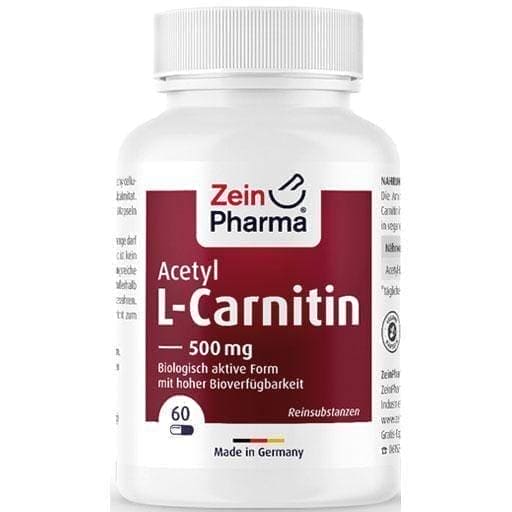 Acetyl l carnitine CAPSULES 60 pcs UK