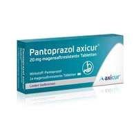 Acid reflux treatment, PANTOPRAZOLE axicur 20 mg gastric juice tablets UK