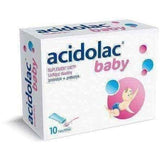ACIDOLAC Baby x 10 SACHETS for infants restores the normal bacterial flora UK