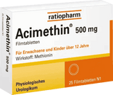 ACIMETHIN, urinary tract infections, methionine, urinary acidifiers UK