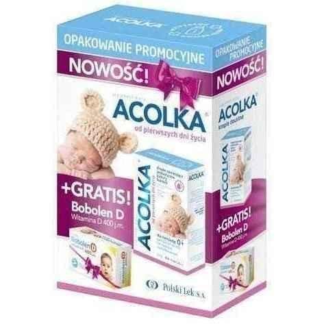 Acolka 5ml + Bobolen Vitamin D 400j.mx 90 capsules UK