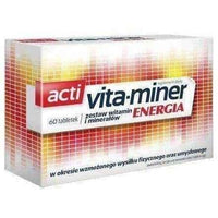 Acti Vita miner Energia x 60 tablets UK