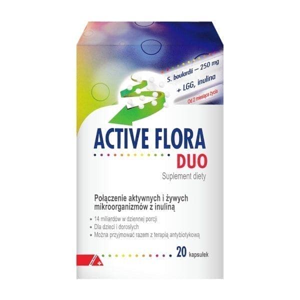 Active Flora DUO 20 capsules UK
