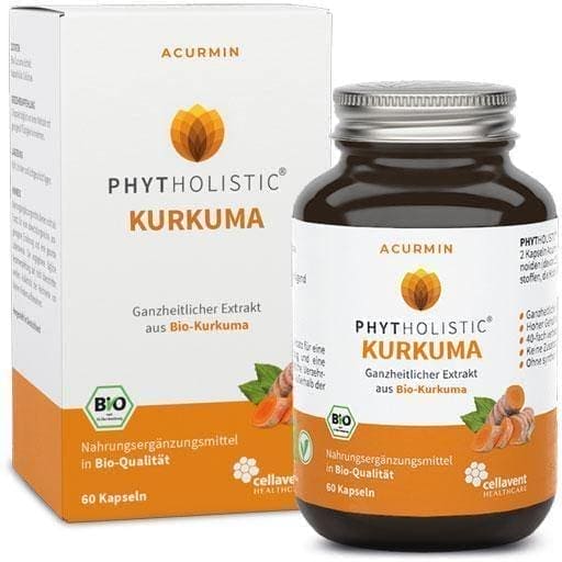 ACURMIN Phytholistic organic turmeric extract capsules 60 pcs UK