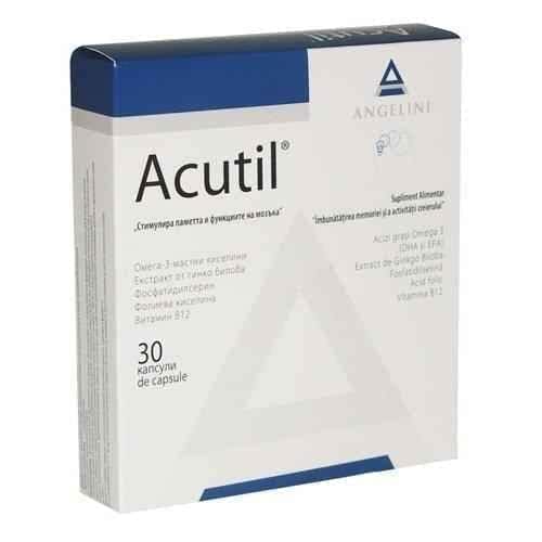 ACUTIL enhances memory 30 capsules, ACUTIL UK