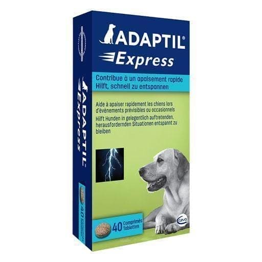 ADAPTIL EXPRESS energy feed tablets for dogs 40 pcs UK