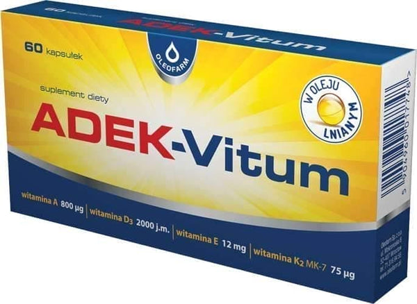 ADEK-Vitum- Flax seed oil (Linum usitatissimum) UK