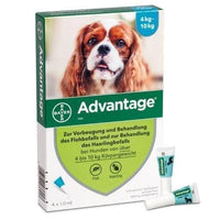 Advantage 100 spot on for dogs imidacloprid for cats 4-10 kg UK