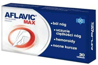 AFLAVIC Max 1g x 30, chronic venous insufficiency of the lower extremities UK