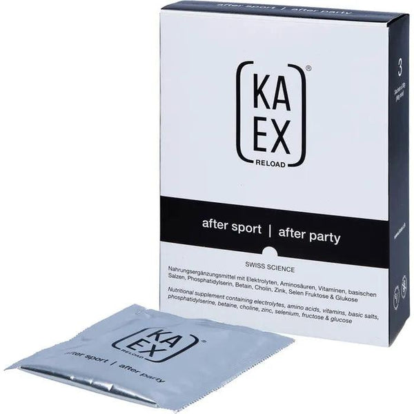 After party, after sport, KAEX reload powder UK
