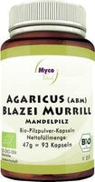AGARICUS BLAZEI Murrill ABM mushroom powder capsules 93 pc UK