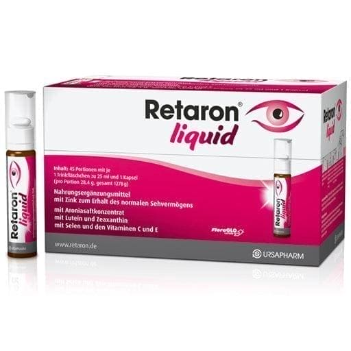 Age related macular degeneration, RETARON liquid UK