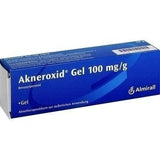 AKNEROXID 10 gel 50 g Benzoyl peroxide, acne, especially on the chest and back UK