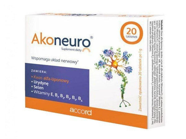 Akoneuro, alpha-lipoic acid, uridine monophosphate UK