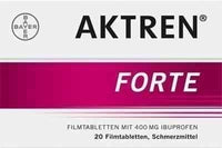 AKTREN Forte film-coated Ibuprofen tablets UK