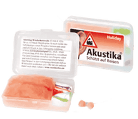 AKUSTIKA Holiday windproof wool + noise protection stoppers UK