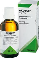 AKUTUR Drops 50 ml Apis mellifica, Solidago virgaurea UK