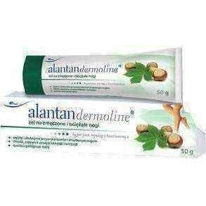 Alantandermoline Gel for tired legs and weighed 50g, heparin UK