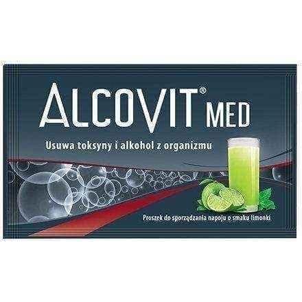 ALCOVIT MED x 25 sachets, alcohol blood level UK