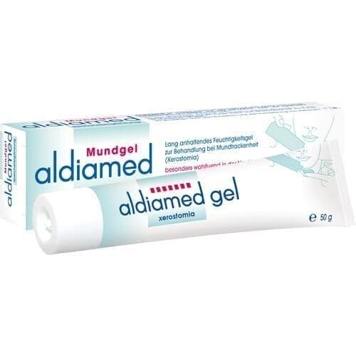 ALDIAMED mouth gel for saliva supplement, aloe vera leaf extract UK