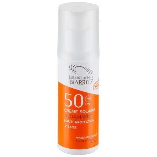 ALGA MARIS Organic Sun Cream Face SPF 50 UVA / UVB UK