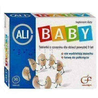 ALI-BABY tablets with garlic x 30 tablets, dried garlic UK