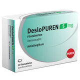 Allergic rhinitis and hives (urticaria), DESLOPUREN 5 mg UK