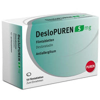 Allergic rhinitis and hives (urticaria), DESLOPUREN 5 mg UK